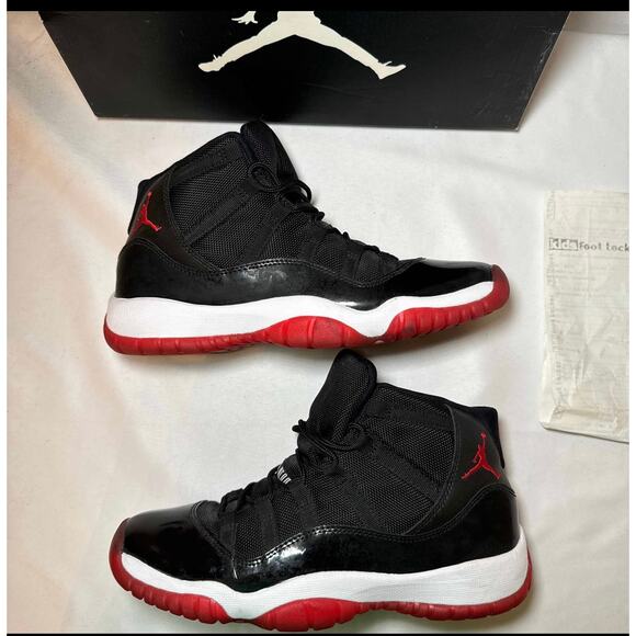 Size 7 - Nike Air Jordan 11 Retro GS Bred 2012 Men\'s Shoes Ships Now main image 8